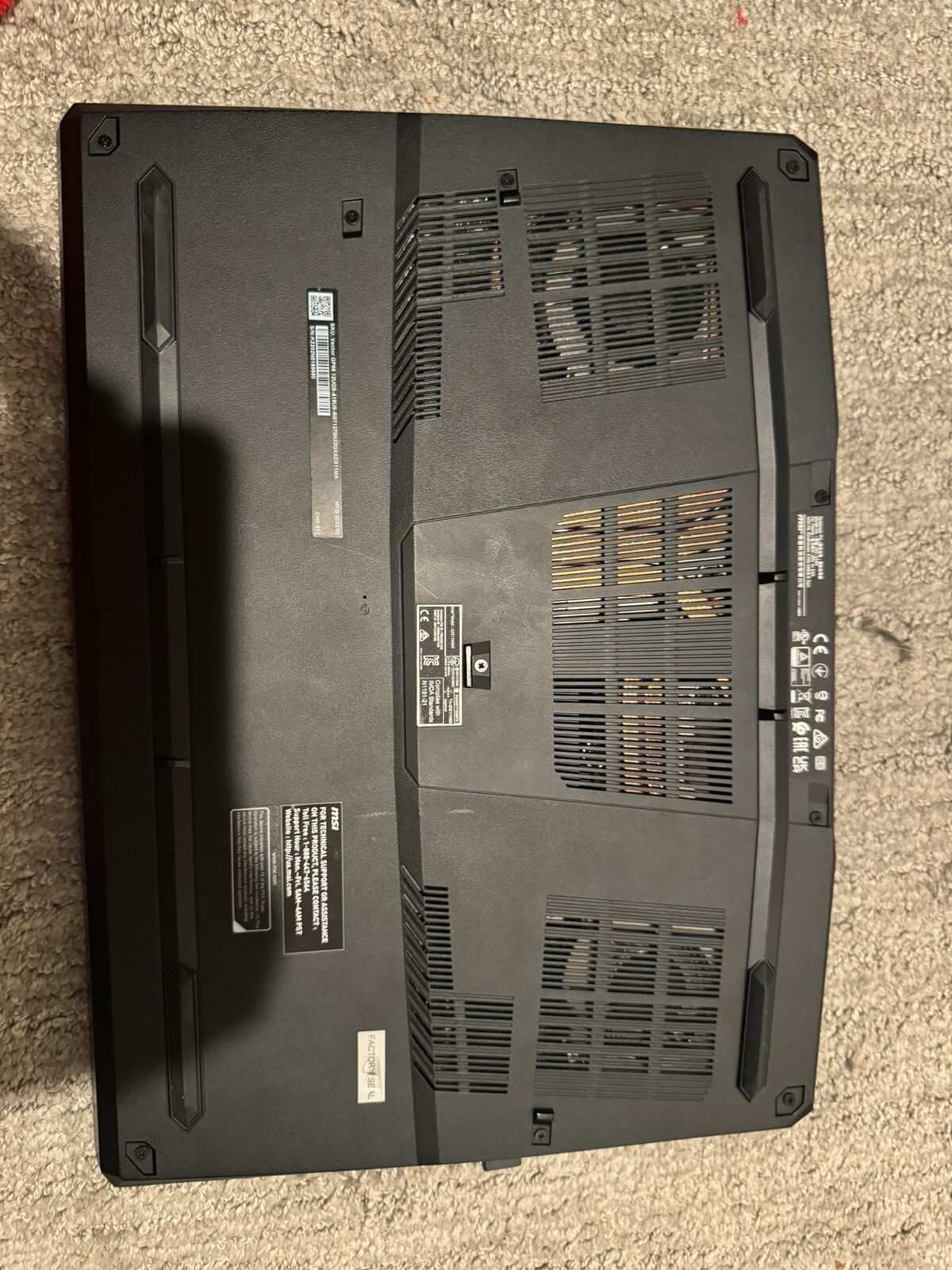 MSI Vector GP66HX 12UGS 15.6″ QHD 165Hz, 32GB RAM, 1TB SSD, Gaming Laptop
