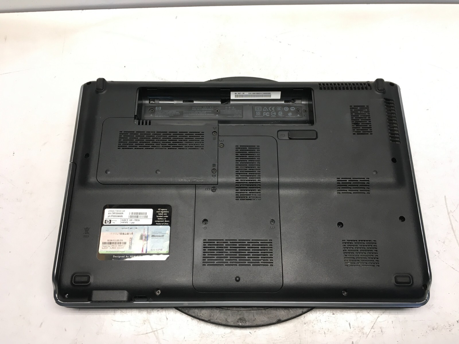 HP Pavilion DV6-1352DX Intel Core 2 Duo T6600 2.2GHz 4 GB NO HDD