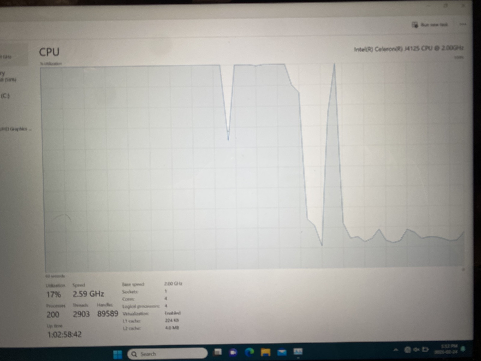 CHUWI GemiBook 13″ Laptop Computer Celeron J4125 8G RAM 256GB- SSD Windows 10
