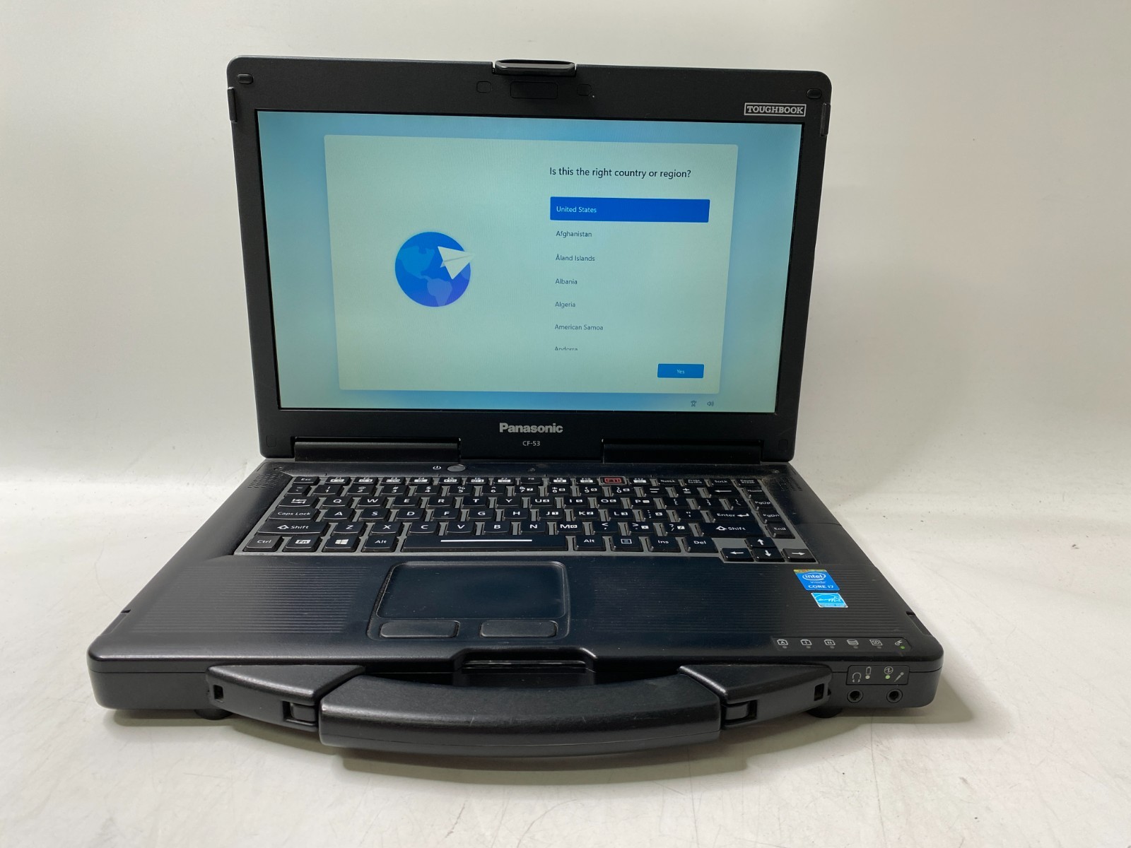 Panasonic Toughbook CF-53 MK4 i7-4600u 16GB DDR3 500GB SSD W11P 93% Battery