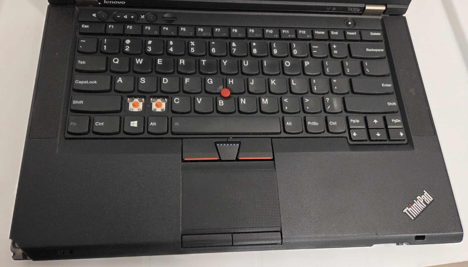 Lenovo ThinkPad T430s i5-3320M 8GB RAM 238GB SSD Win 10 Parts READ