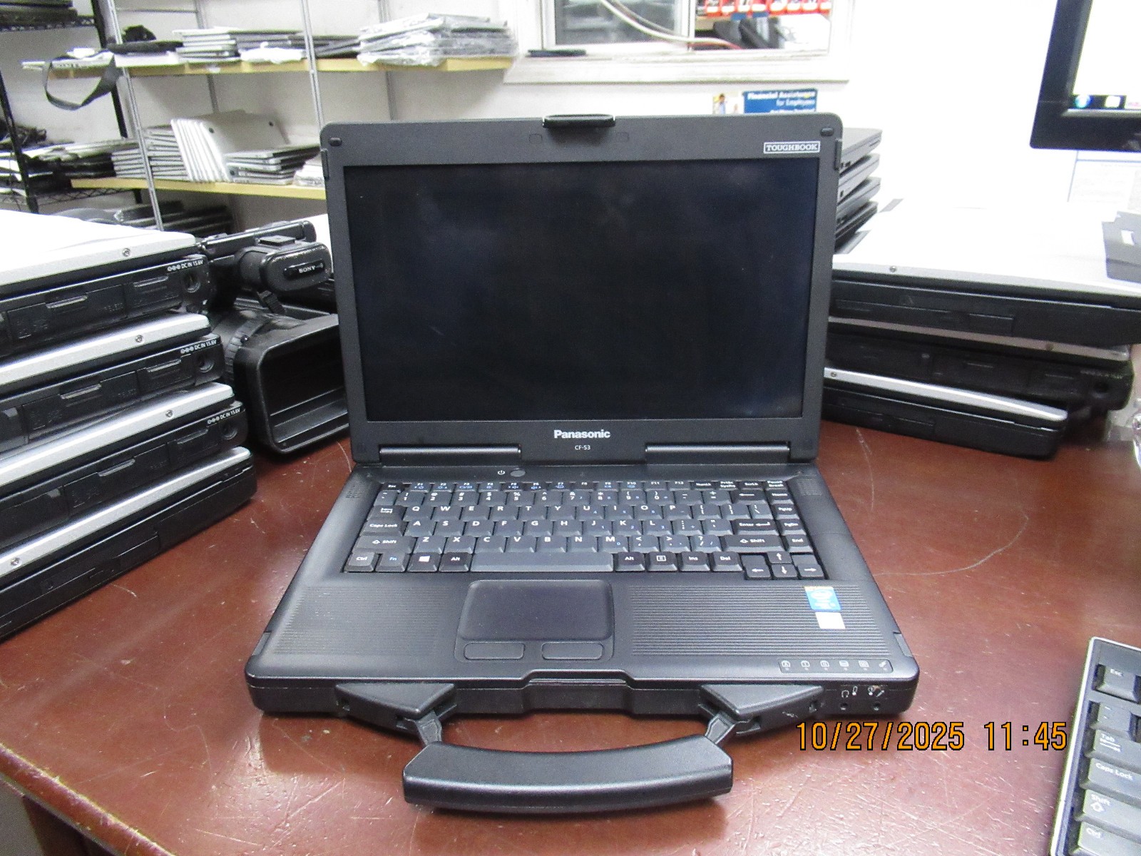 Panasonic Toughbook CF-53 i5 4310U 2.00GHz 4GB Laptop [NO HDD/AC/OS] Hours: 650