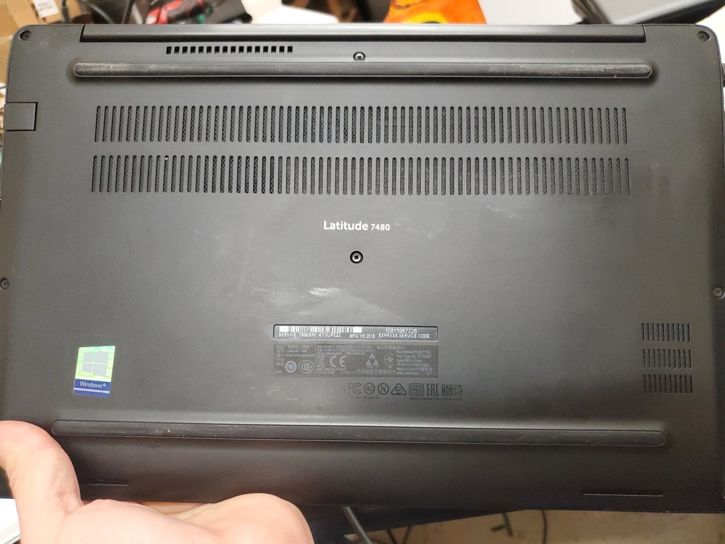 Dell Latitude 7480 14” i5-6300U 2.4GH 16GB DDR4 256GB SSD Win 11 31825-12