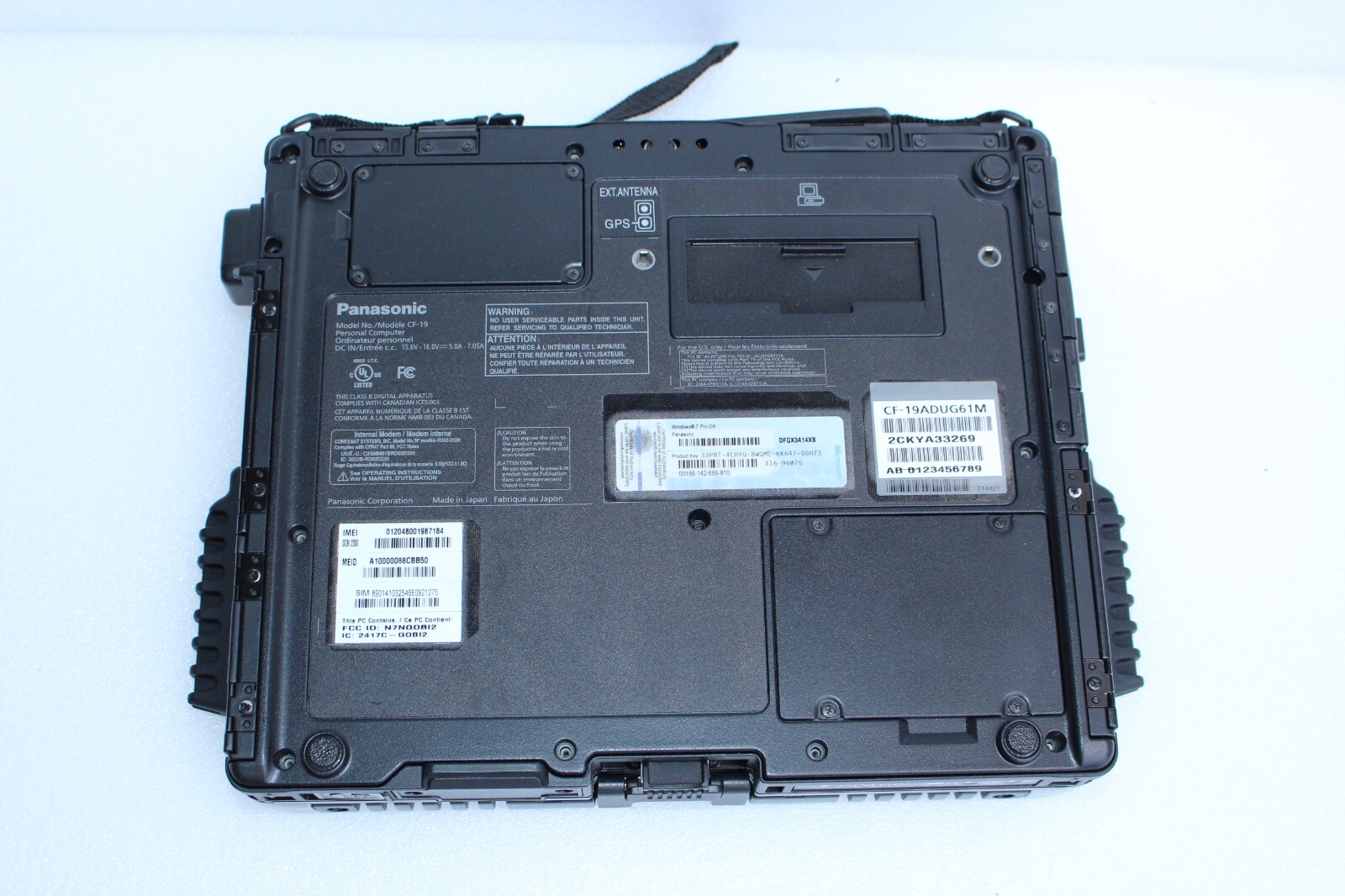 Panasonic TOUGHBOOK CF-19 MK-5 Core i5-2520M 16GB/ 512GB SSD/GPS/ Win7 PRO64/