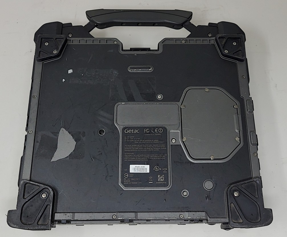 GETAC B300G6 Rugged Laptop Intel I5-6200U For Parts or Repair SEE NOTES