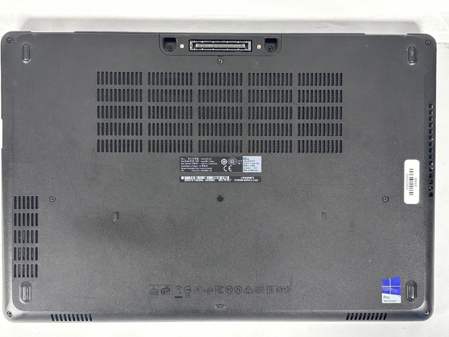 Dell Latitude E5570 – 15.6″ FHD, 2.6GHz i5, 8GB RAM, 256GB SSD, Windows 11 Pro