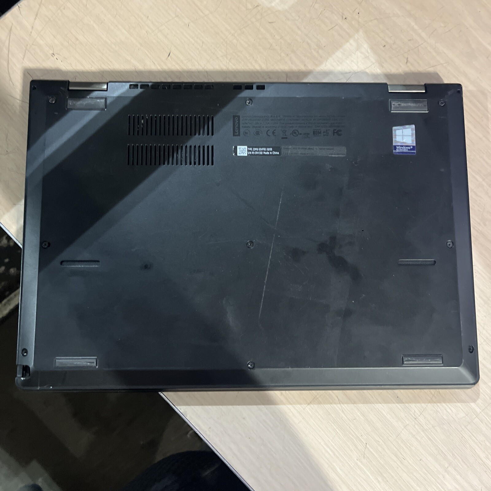LENOVO L380 YOGA INTEL CORE I3 8TH GEN 8GB RAM NO HD