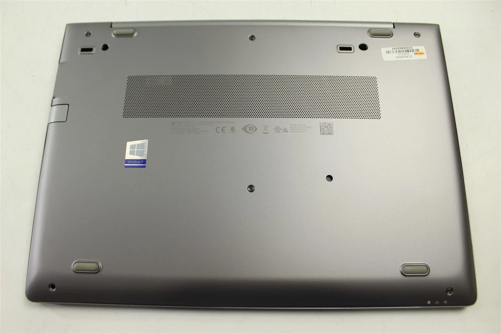 HP ZBook 14u G6 Core i7-8565u 16GB 512 NVMe AMD Pro WX3200 Win 11 Office 2021