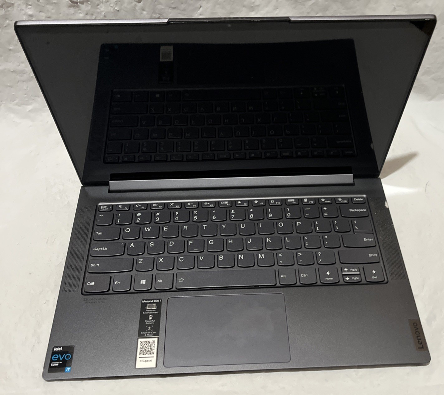 Lenovo IdeaPad Slim 7 14ITL05 i7-1165G7@2.80GHz, 16GB RAM, 256GB M2, W11P
