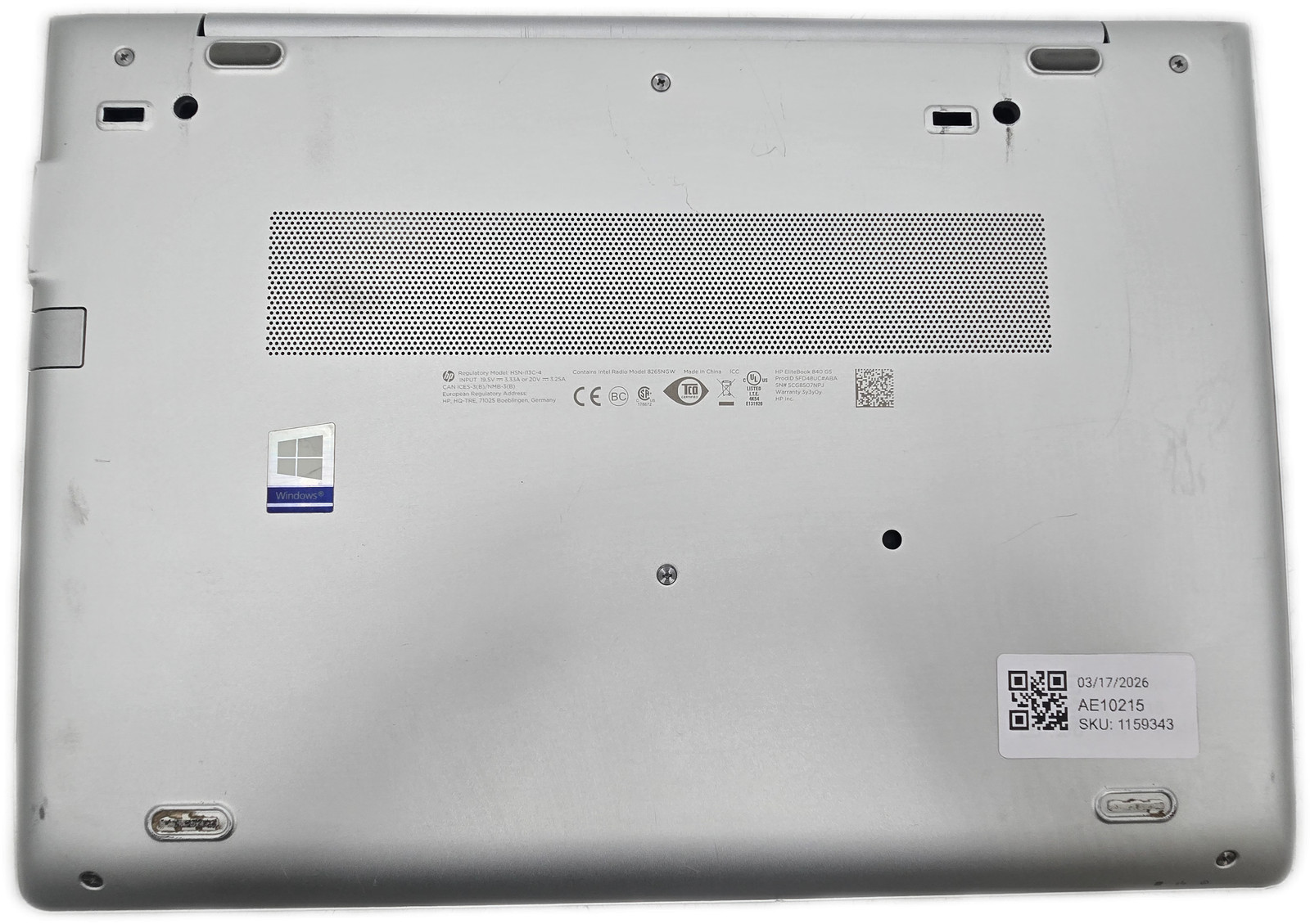 HP EliteBook 840 G5 i7-8th Gen 8GB RAM 128GB SSD Windows 11 Pro