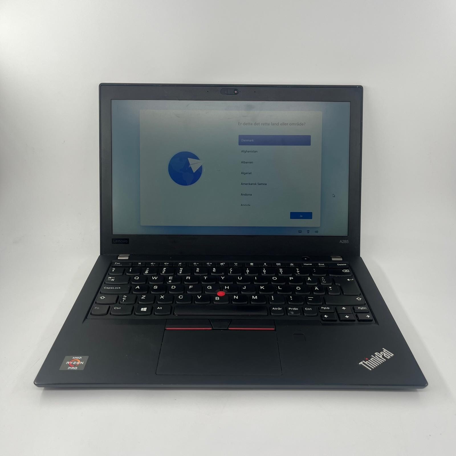 Lenovo ThinkPad A285 – Ryzen 5 PRO 2500U – 8GB – 256GB SSD – 12.5 Good condtion