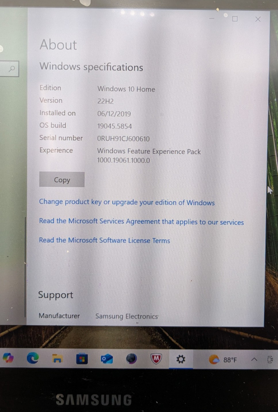 Samsung Laptop Notebook 9 Pro . i7, RAM 8 GB, Storage 256 Gb Touchscreen