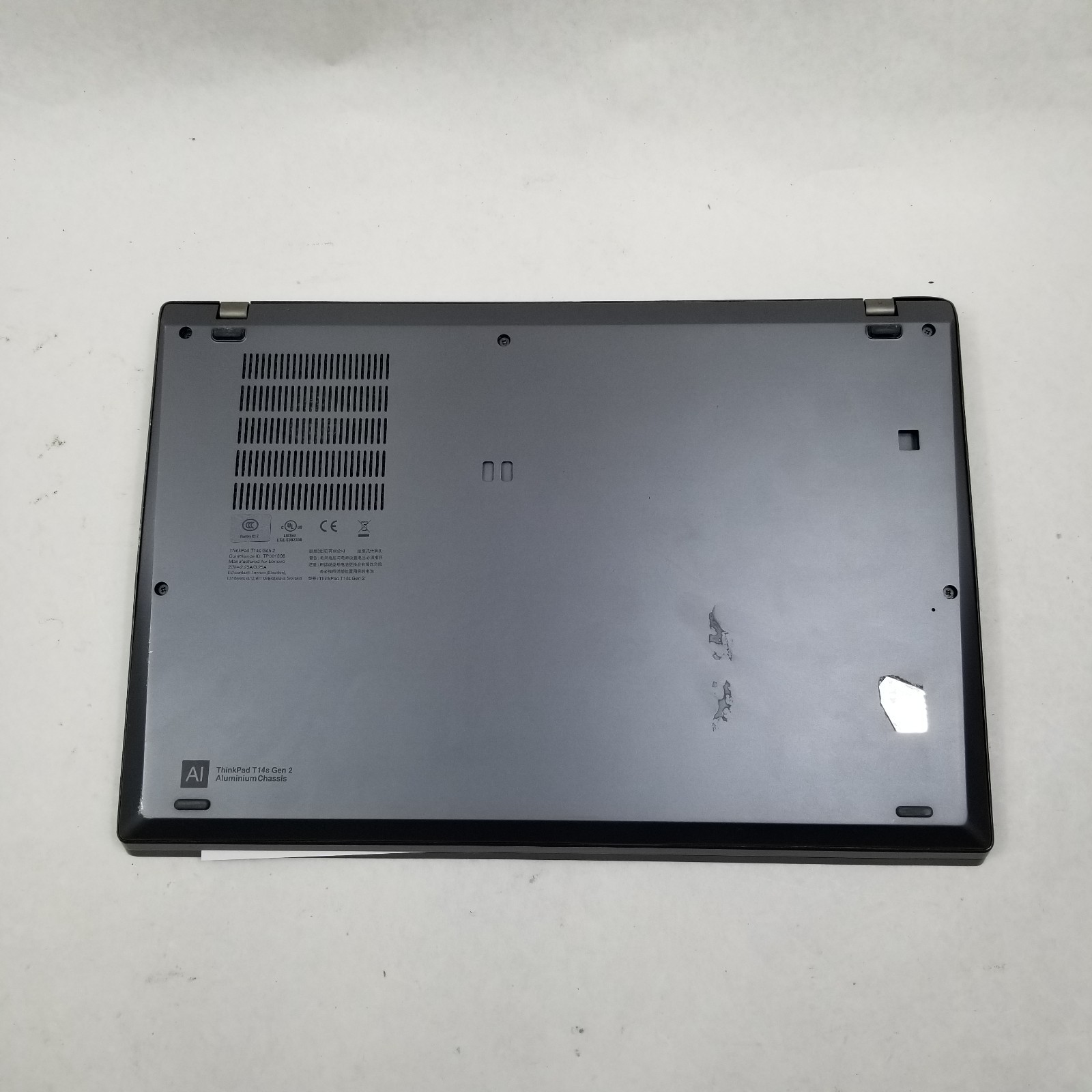 Lenovo ThinkPad T14s Gen 2 AMD Ryzen 5 PRO 5650U 8GB RAM 256GB SSD NO OS