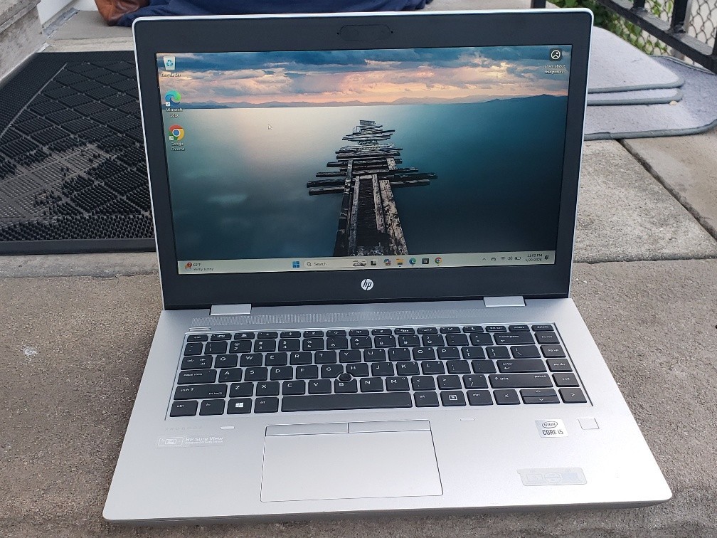 13.9″ HP PROBOOK 640 G7 CORE i5-10210U 256GB SSD 16GB RAM WIN 11 PRO LAPTOP