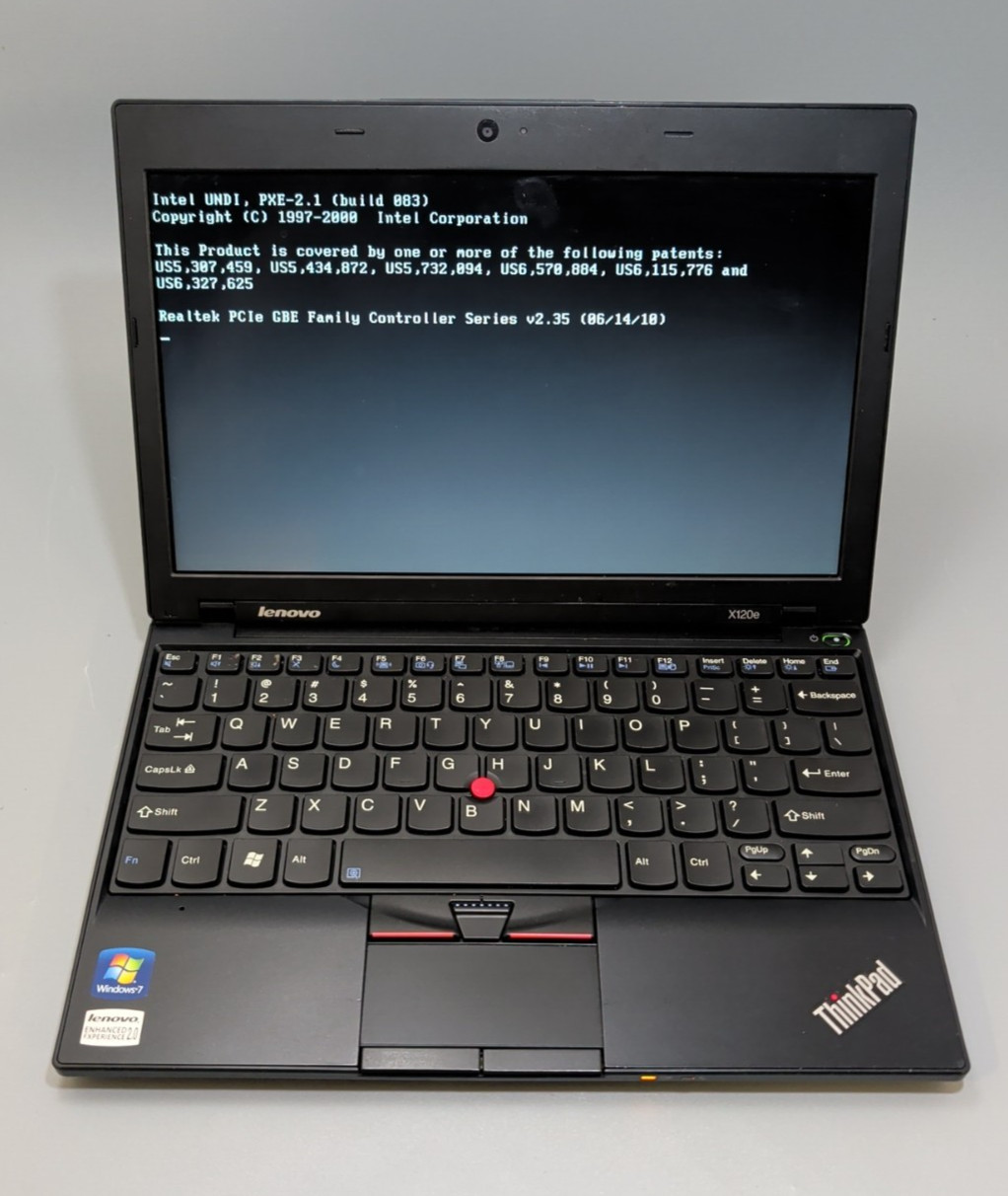 Lot of 3 Lenovo ThinkPad x120e- AMD E-340/1.60GHz/4GB RAM/No HDD-No OS