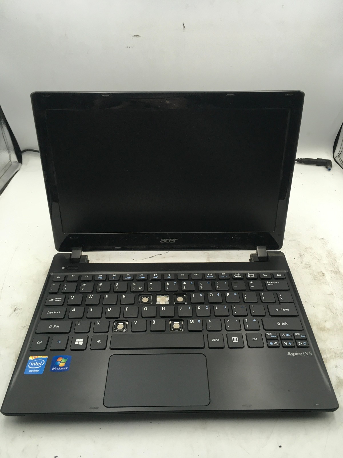 ACER ASPIRE V5 131 – FOR PARTS/NO BOOT – INTEL CELERON 1007U – NO RAM – READ -BB