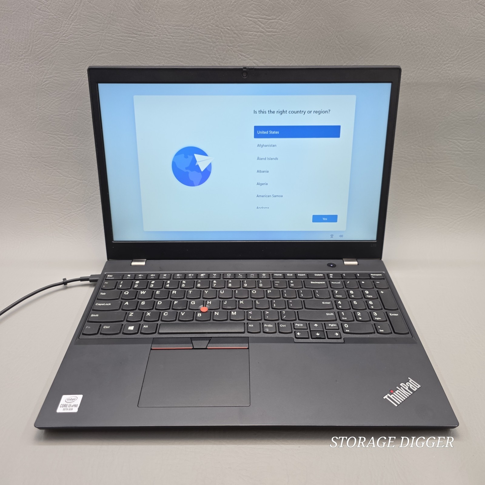 Lenovo ThinkPad L15 Gen 1 Intel Core i5 10th Gen 15.6″ Win11 Pro COMPANY LOCKED