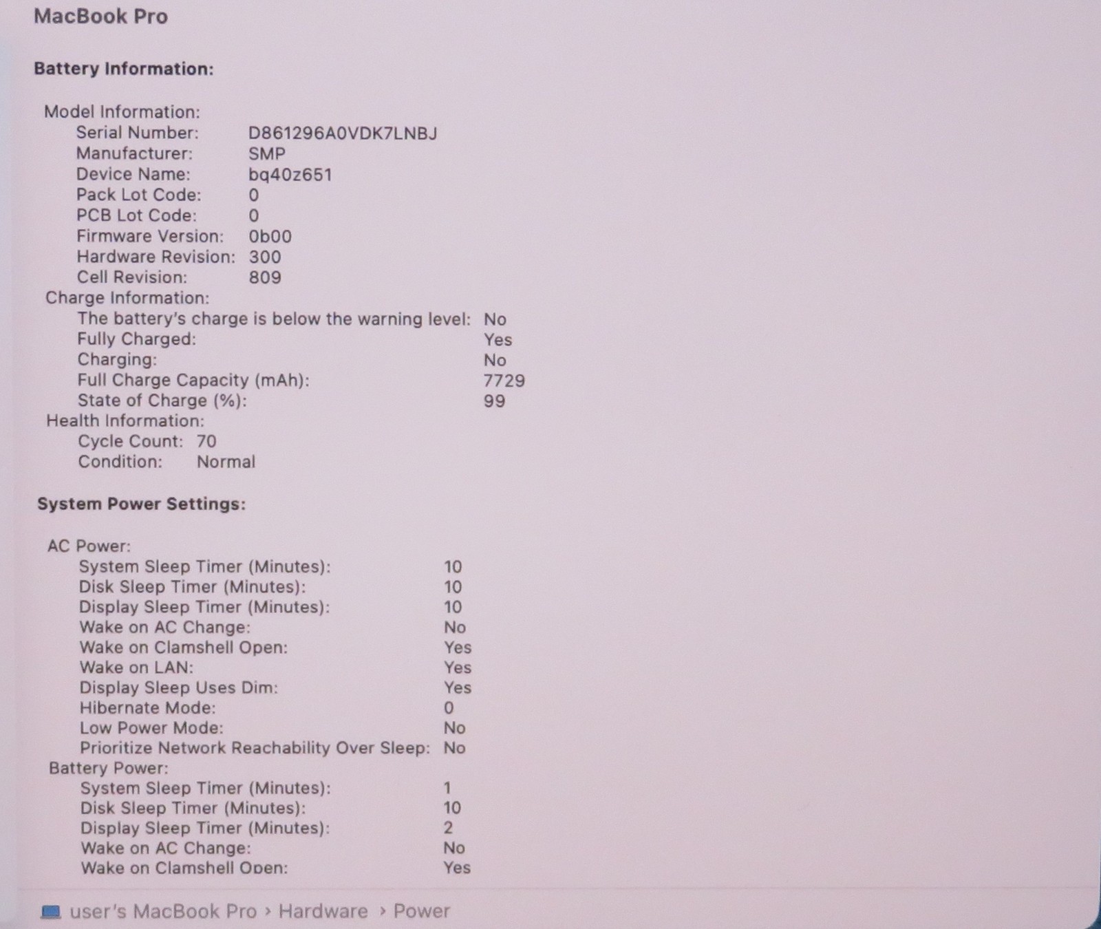 Apple MacBook Pro 2019 16in A2141 i7 9750H 2.6GHz 16GB RAM 512GB Tahoe 5300M