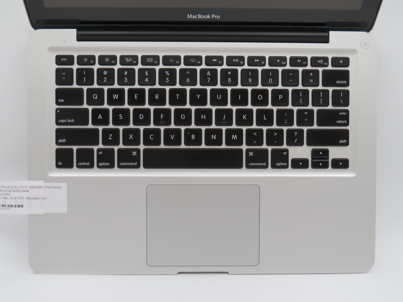 Apple MacBook Pro A1278 | i5-3210M @ 2.5GHz | 4GB DDR3 | HD 4000 | 13.3″ Display