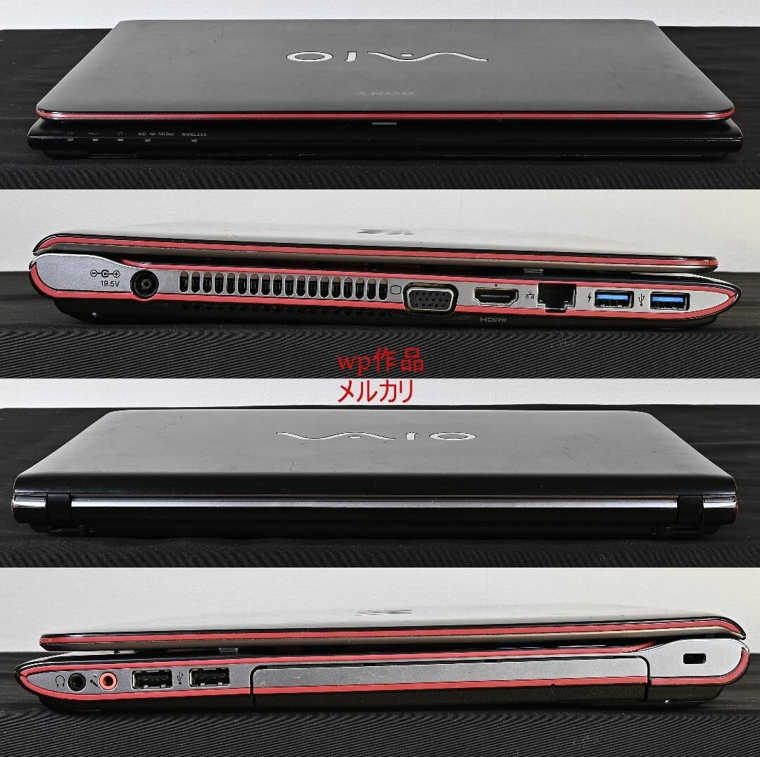 sony vaio 14p/i5/8G/black red/SSD blu-ray for beginners Home appliances 21