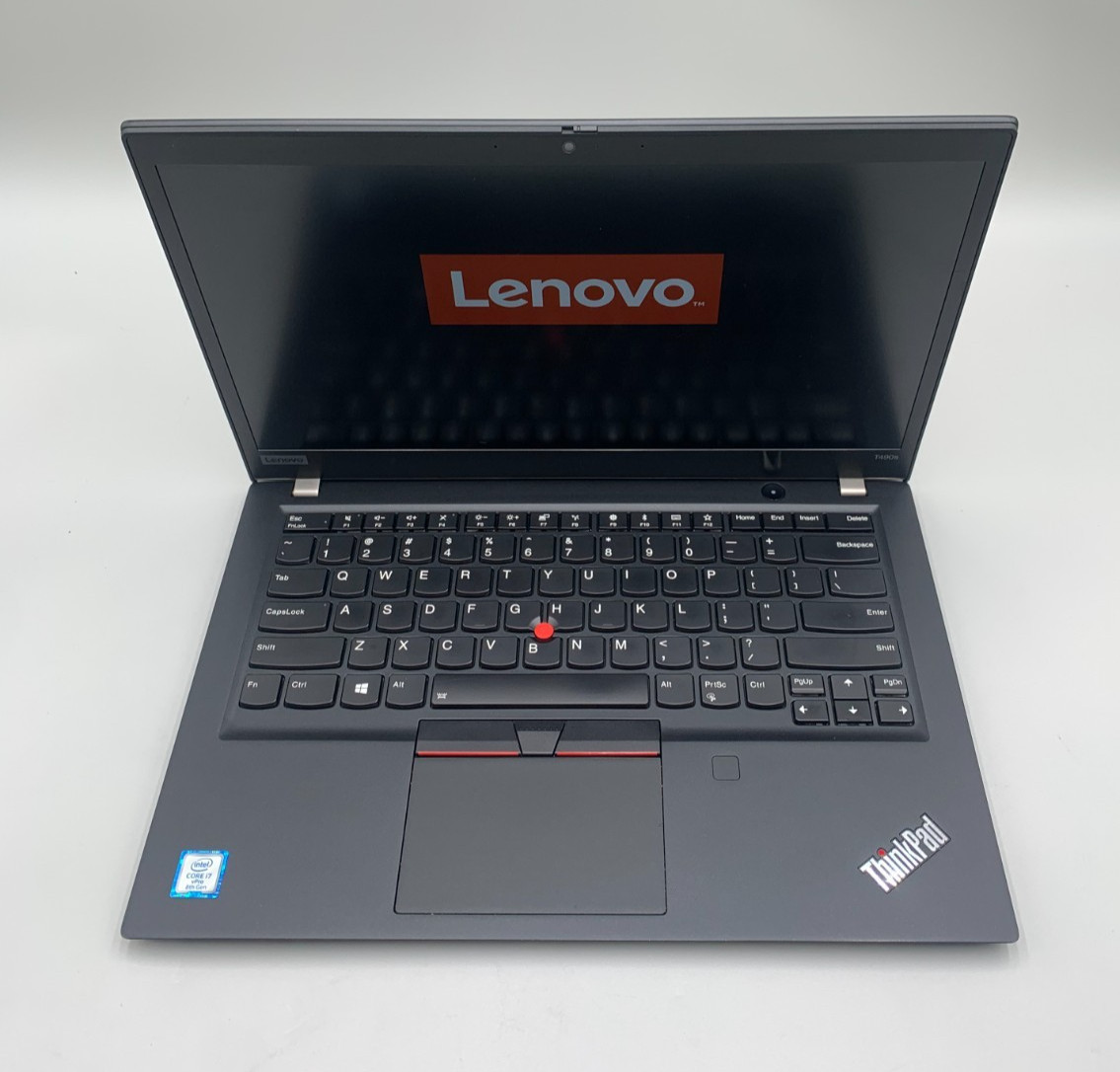 Lenovo Thinkpad T490S 14″ i7-8565U 1.8GHz 8GB DDR4 256GB SSD BLACK Laptop Fair