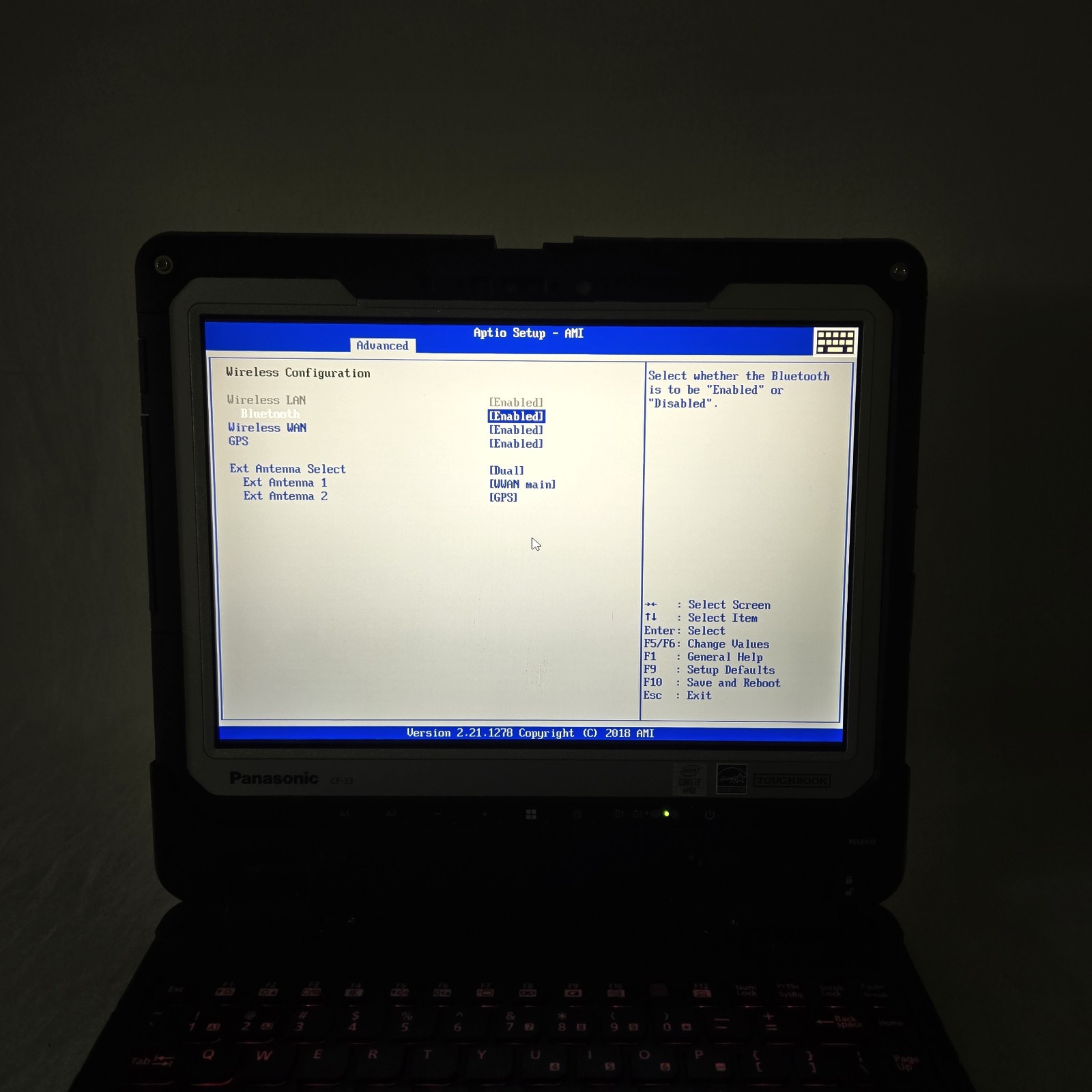 Panasonic Toughbook CF-33 i7-10810U 1.10GHz 512GB SSD 32GB Ram 4G GPS — Grade B