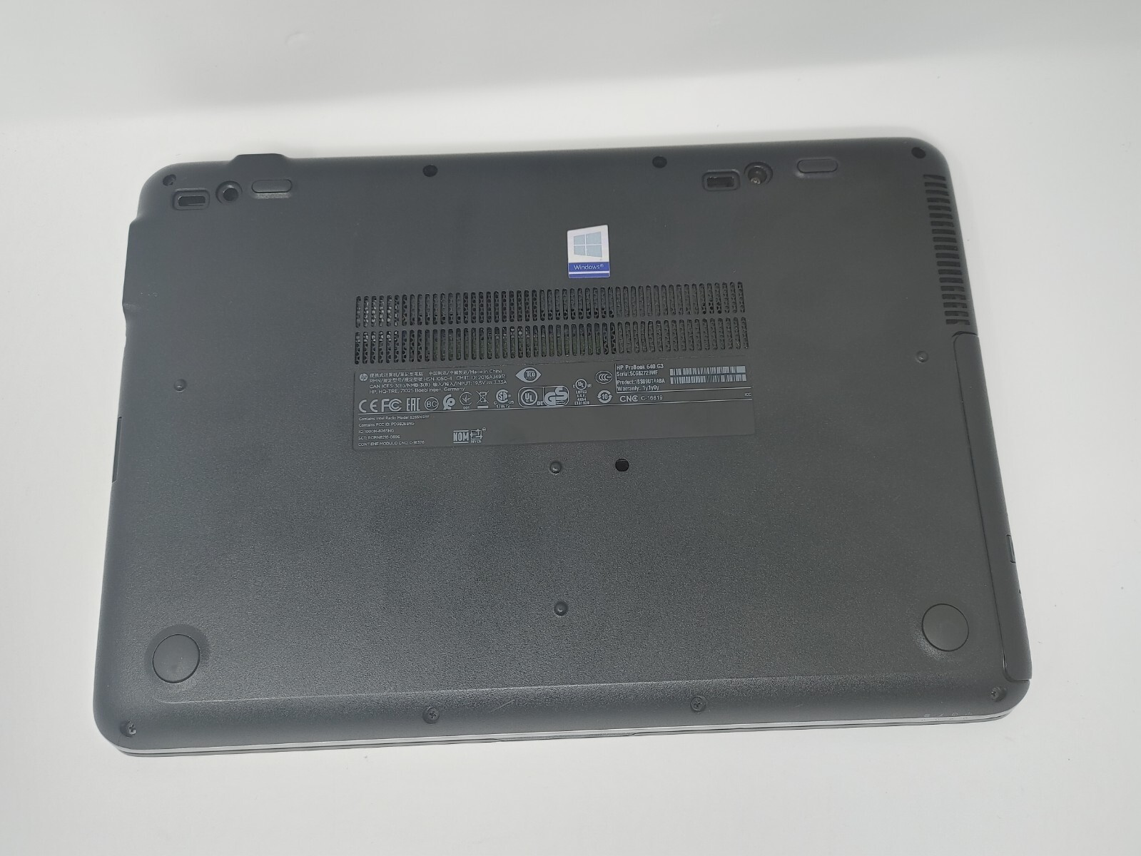 HP ProBook 640 G3 14″ (256GB SSD, Intel Core i5 7th Gen., 2.5GHz, 8GB)…