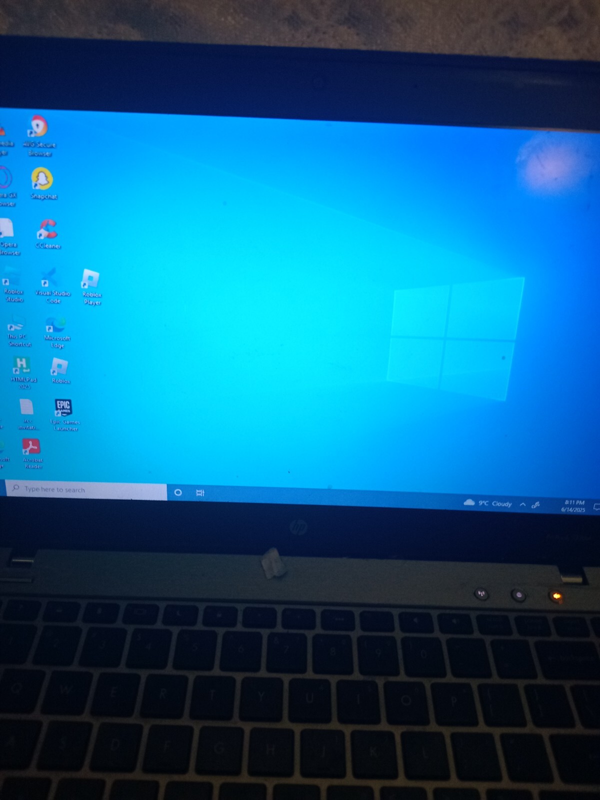 14″ Used hp laptop probook 5330m (grey,14″, 4 gb ram, 300 gb hdd)