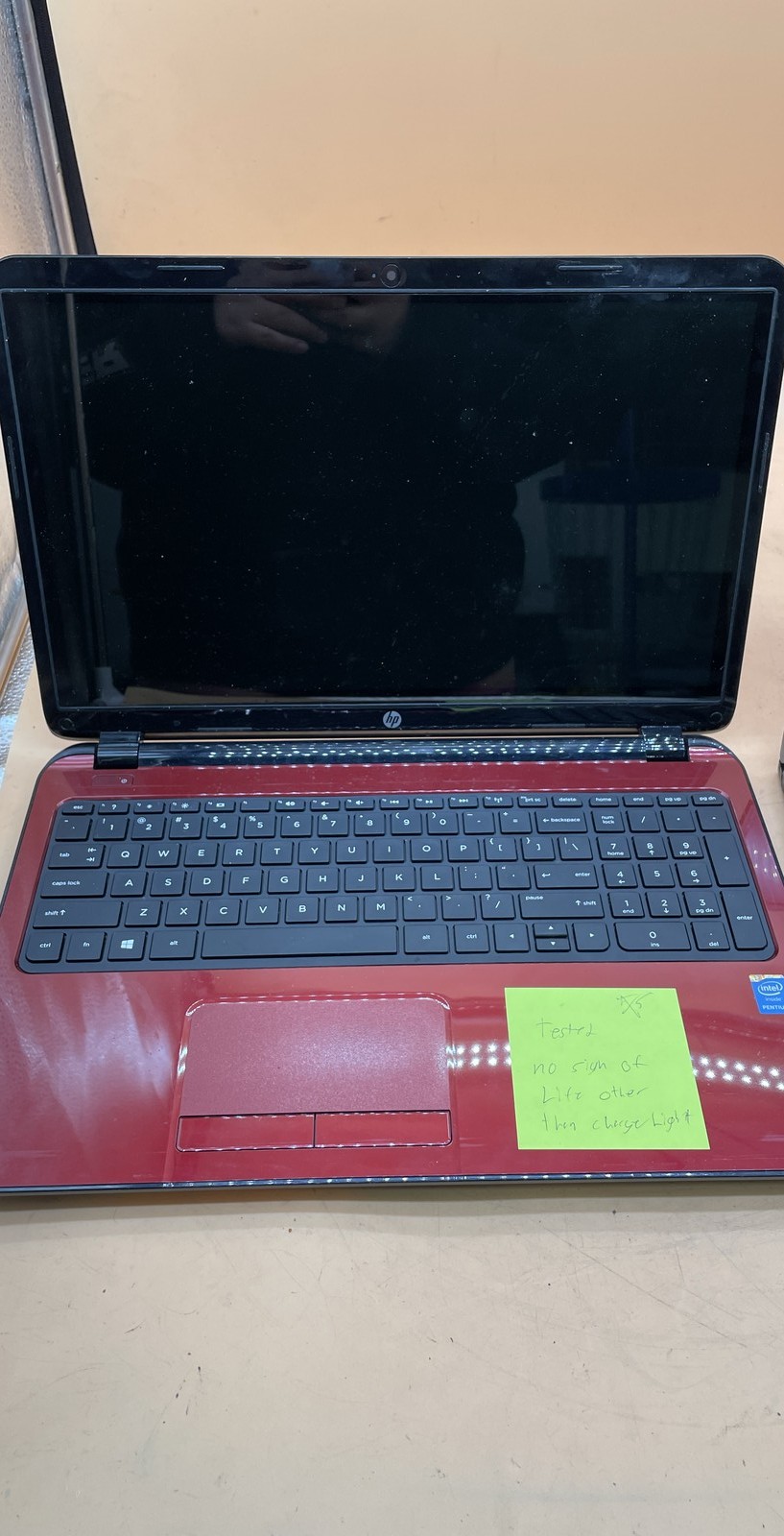 MSI GF63 15.6-inch & HP 15-r227cy 15.6-inch Laptop No HDD for Parts or Repair