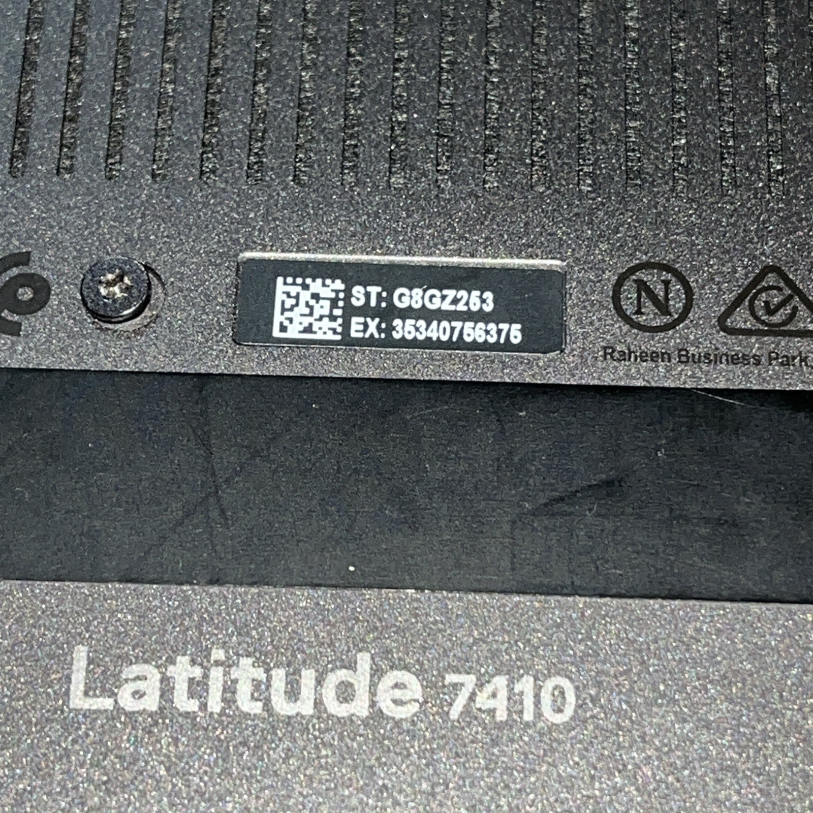 DELL LATITUDE 7410 INTEL CORE I7 10TH GEN 8GB RAM NO HD
