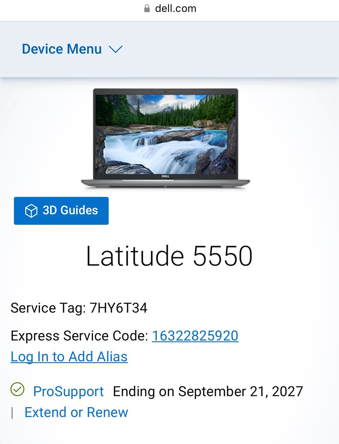 2024 Dell Latitude 5550 Laptop STILL ON PROSUPPORT WARRANTY Intel Ultra 5
