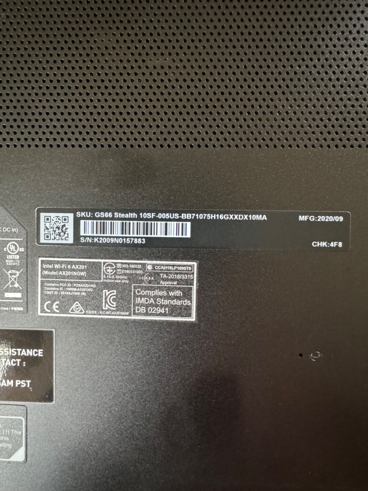 MSI GS66 Stealth 10SF 15.6″ (1TB NVMe SSD, Intel Core i7 10th Gen., 5.00 GHz,…
