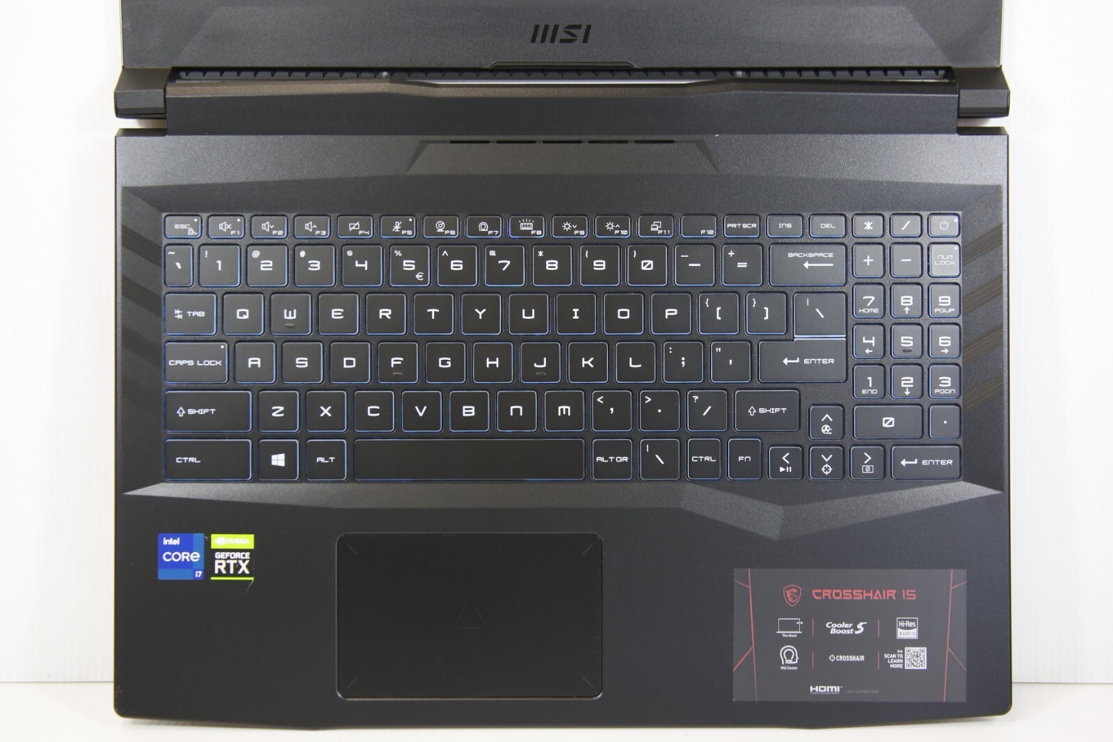 *CLEAN* – MSI CROSSHAIR 15 A11UCK-264US 15.6″ 144Hz Laptop Notebook i7 2.30GHz