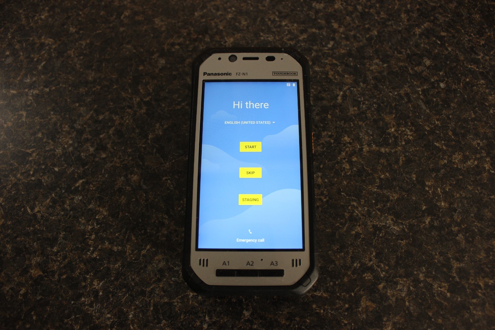 Panasonic FZ-N1 Toughpad Handheld Scanner-No Battery-TESTED #0267