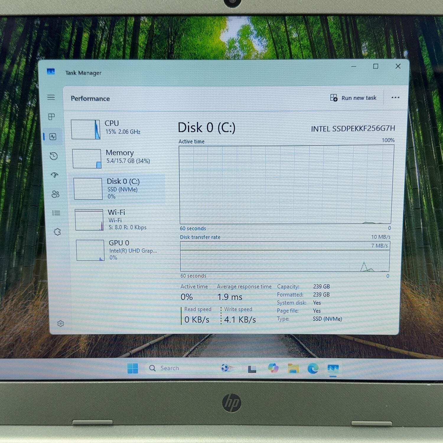 HP Laptop 14-DQ1089WM 14″ i3-1005G1 1.2GHz 16GB RAM 256GB SSD