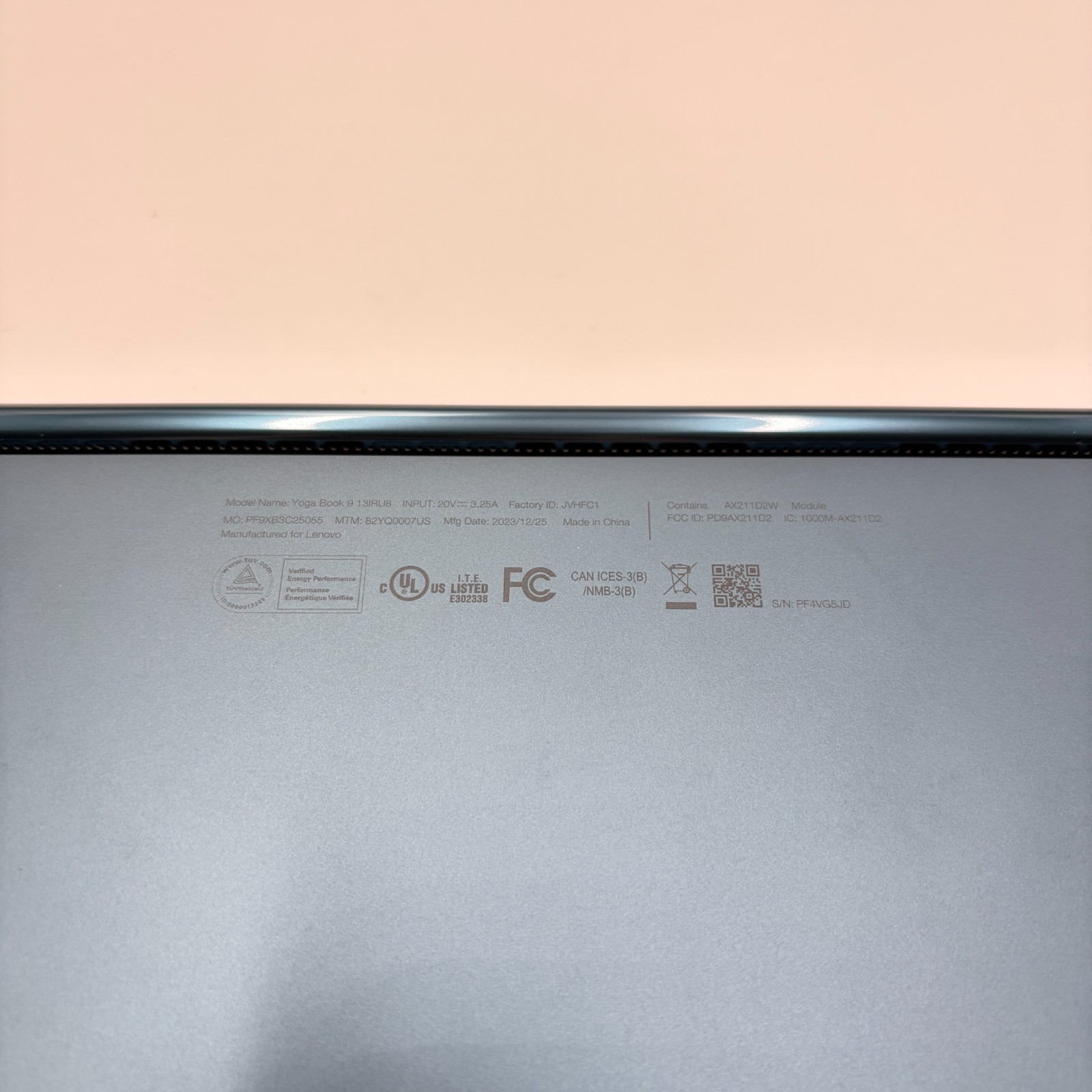 Lenovo Yoga Book 9 (13IRU8) Laptop – i7 1355U, 16GB Ram, 512GB SSD, Touch, W11H