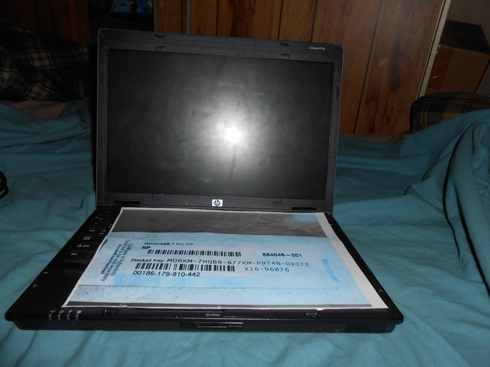 HP Compaq 6910 P Windows 7 Professional Activated Laptop