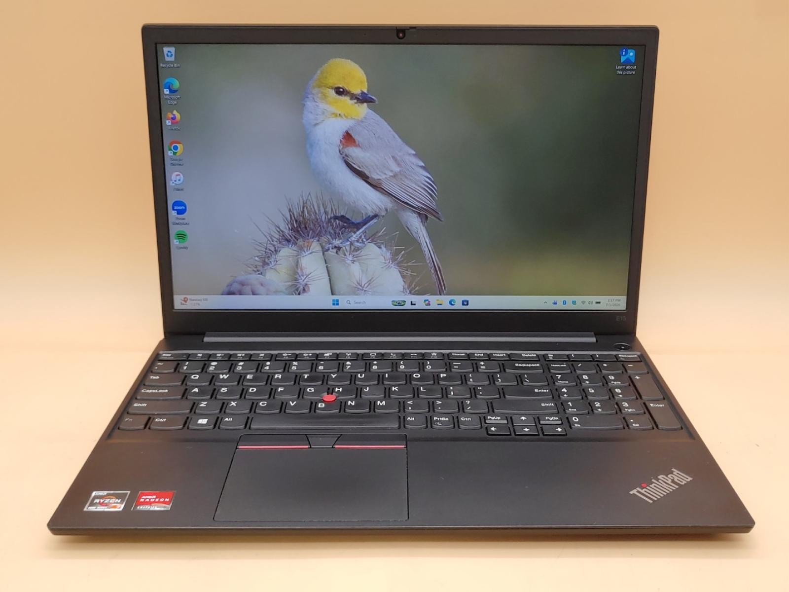 Lenovo ThinkPad E15 Gen 2 15.6″ Ryzen 7 4700U 16GB 256GB Win11Pro *NO A/C* *READ