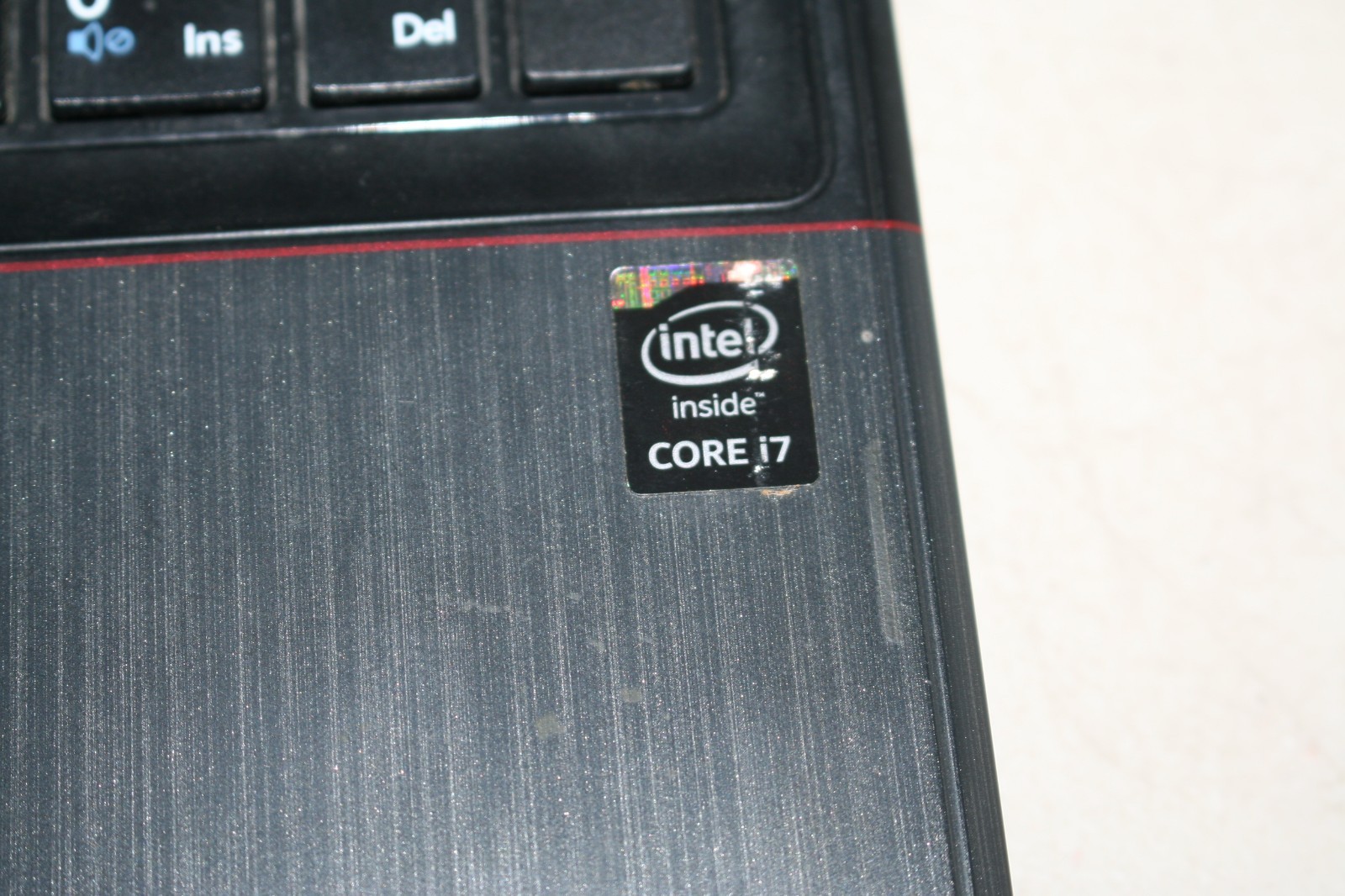 MSI MS-16GH Gaming Laptop i7-4710HQ 2.5GHz. 8GB Ram 512GB SSD HDD Win 8 AS IS