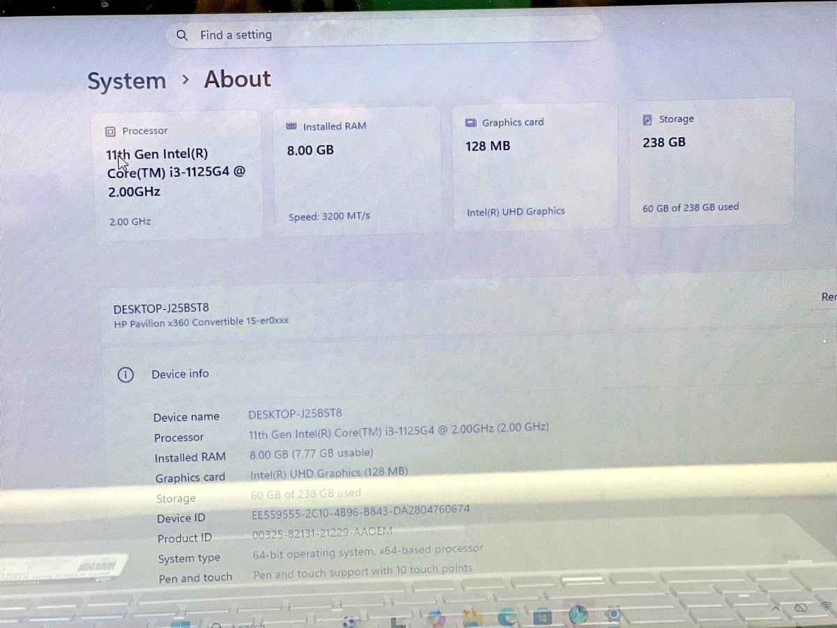 HEWLETT PACKARD 15-ER0095NR PAVILION X360 CONVERTIBLE (EL1131508)