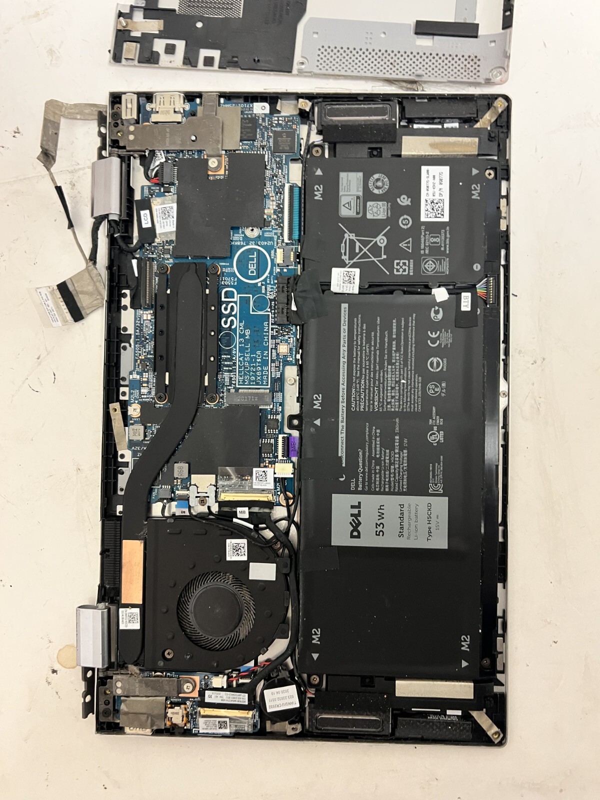 Dell Inspiron 7300 2n1 13″ Core i5-10210U 1.6GHz 8GB RAM NO SSD NO OS PARTS READ