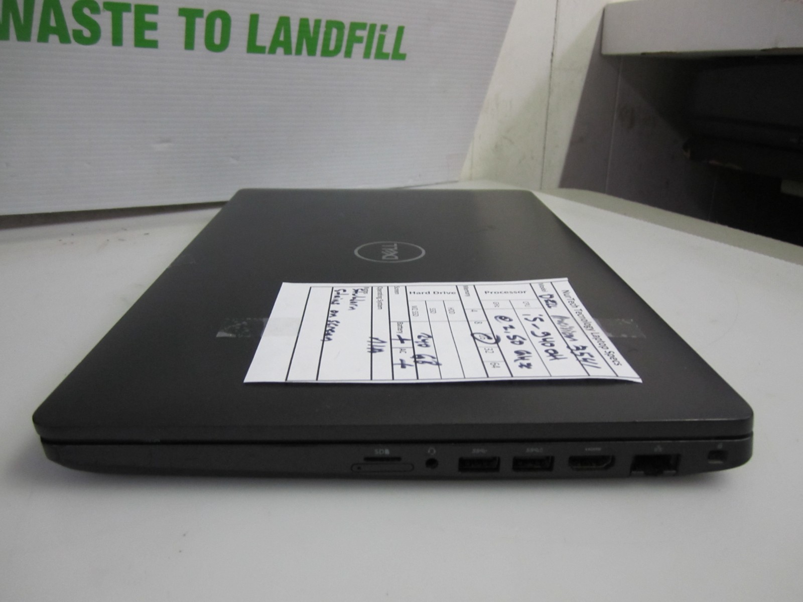 Dell Precision 3541 i5-9400H 16GB 2.50GHz 240GB M2SSD Laptop + AC NO OS READ