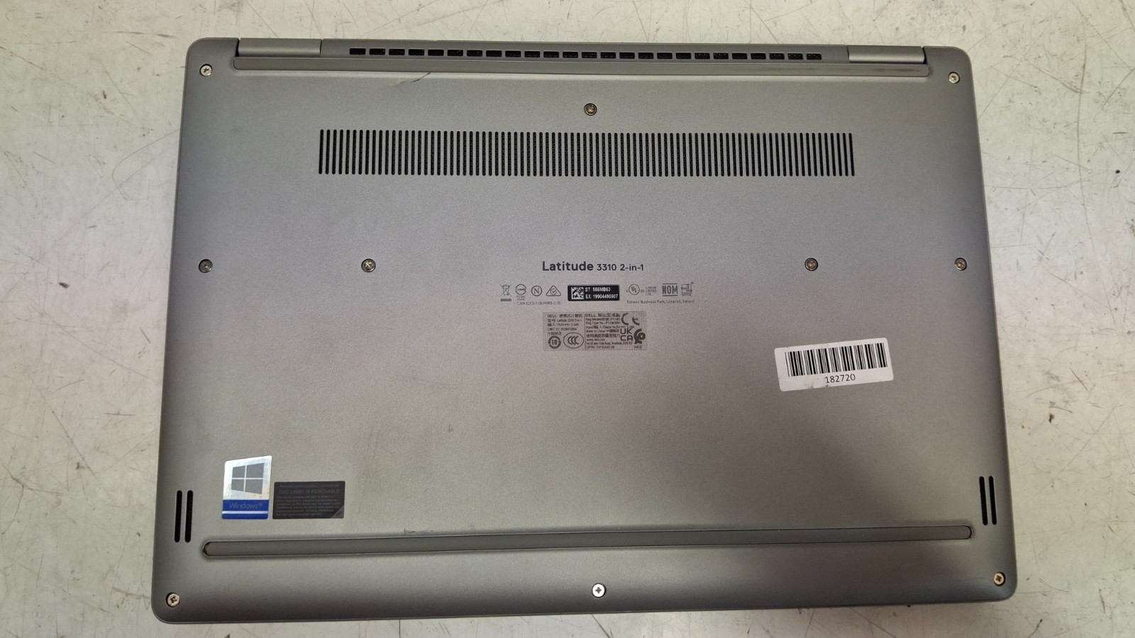 Dell Latitude 3310 2-in-1 Laptop (i5-8365U, 8GB RAM, 256GB SSD) NO PERIPHERALS