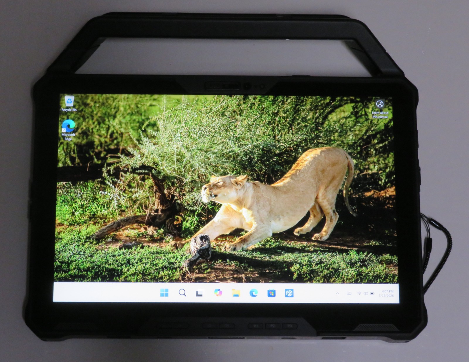 Dell Pro Rugged 12 Tablet RA02260 12″ FHD Ultra 7 268V 32GB RAM 1TB SSD 5G