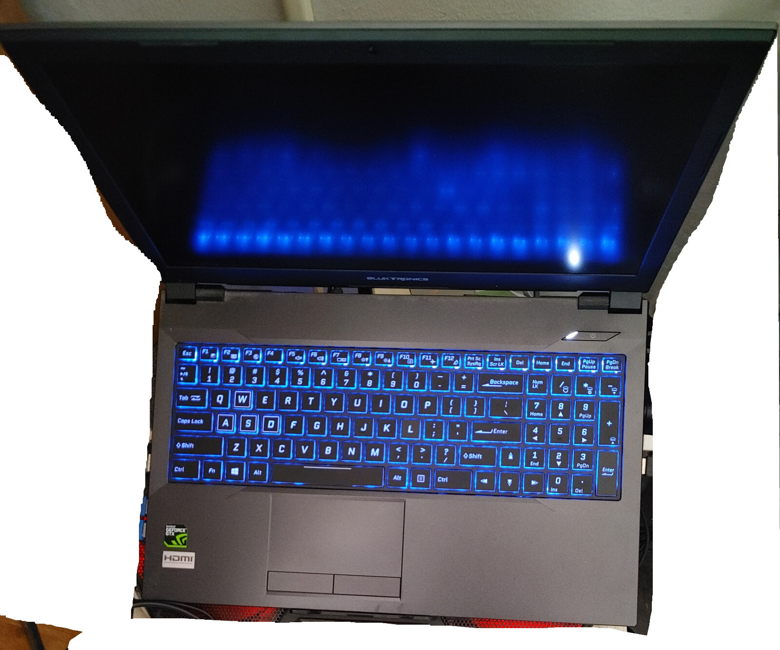 Eluktronics NB50TK1 i7-8700 nvidia 1050 ti 32gb RAM 1TB NVME 15.6 Display rare