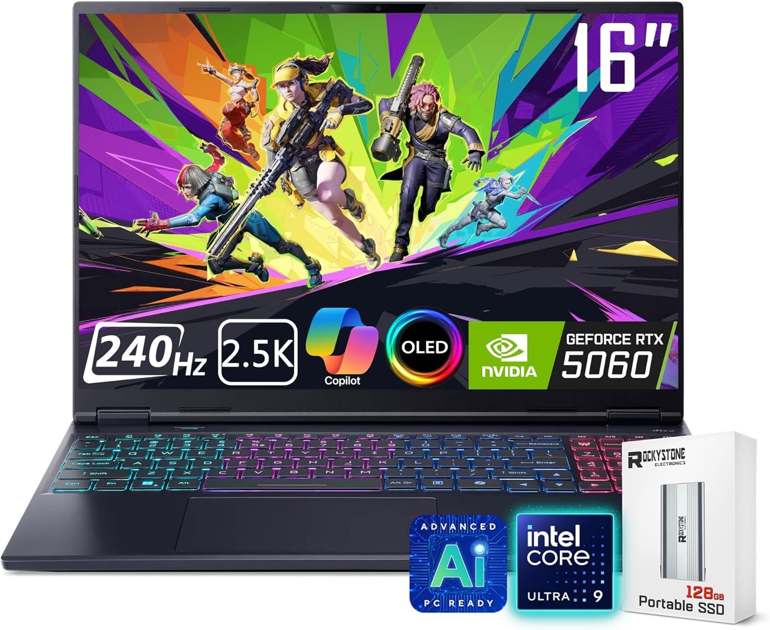 [AI Laptop]: AI & VR ready Predator Helios Neo 16S gaming laptop. A dedicated NP