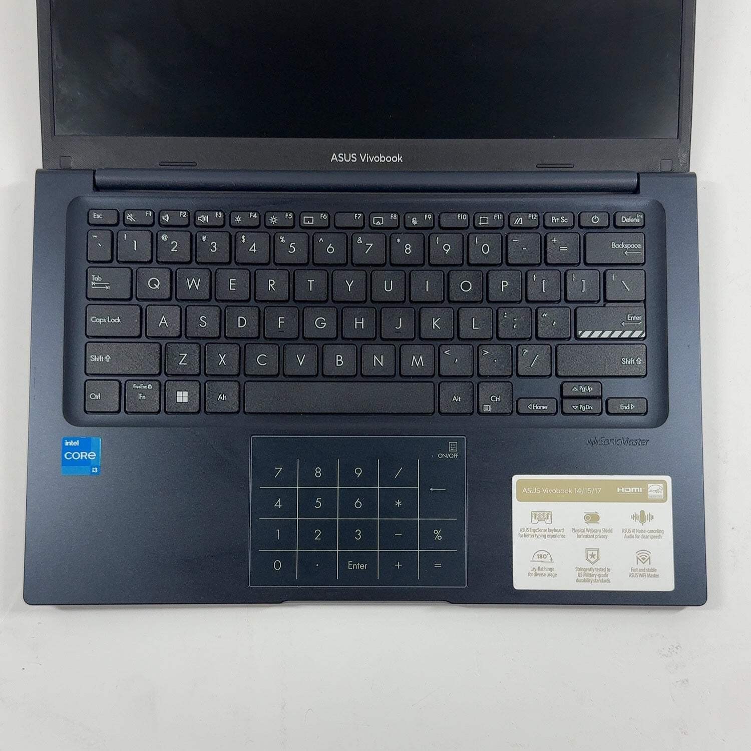 Asus Vivobook 14 X1404ZA 14″ i3-1215U 4.4Ghz 8GB RAM 128GB SSD