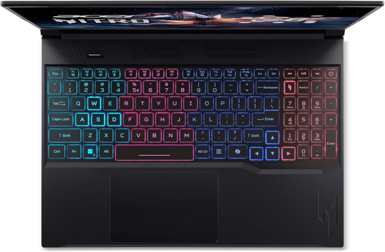 Nitro V 16S AI Gaming Laptop | AMD Ryzen 7 260 Processor | NVIDIA Geforce RTX 50