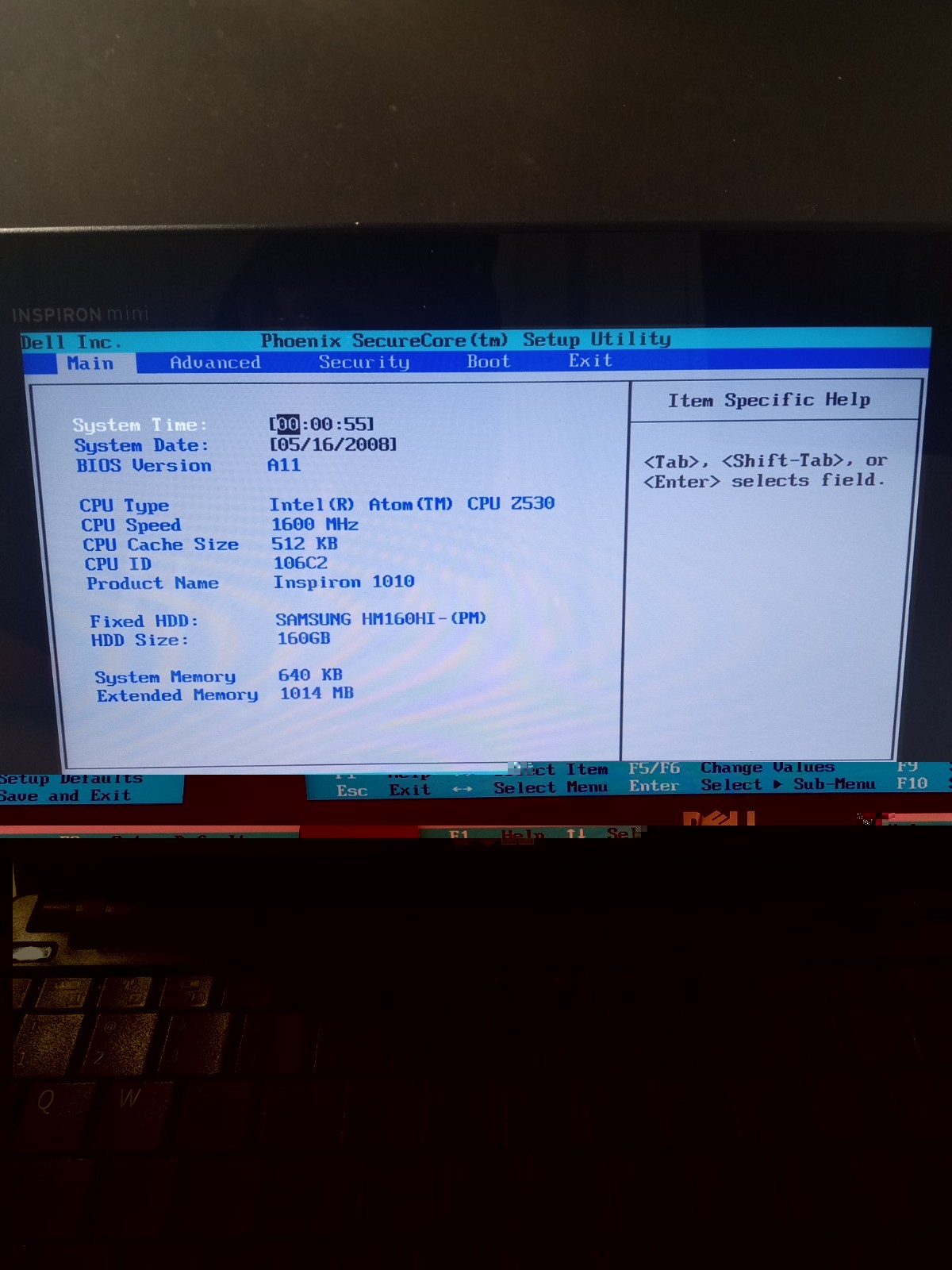 Rarely Seen PINK Dell Inspiron Mini 10 PP19S Atom Z530 1.60Ghz 1GB 160GB XP
