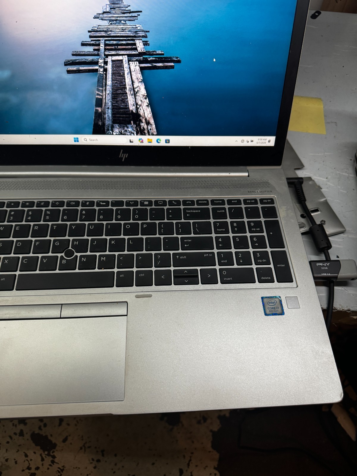 HP EliteBook 850 G6 Core I7-8565U 256GB SSD 16GB RAM Win11 Pro Laptop*READ #6126